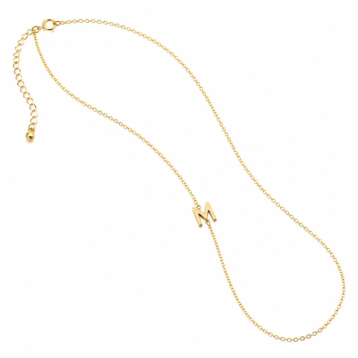 14K Gold-FIlled Initial Necklace
